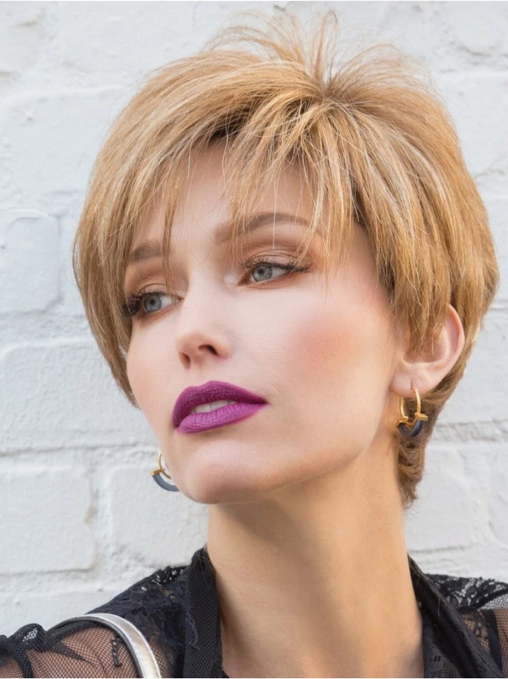 MODERN TP Topper by Rene‎ of Paris Hair Piece, Model 772 NEW! Champagne R